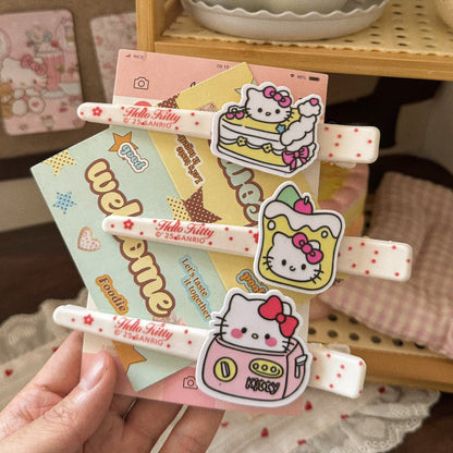 甜點貓咪髮夾－商品主圖｜https://igowo.tw/