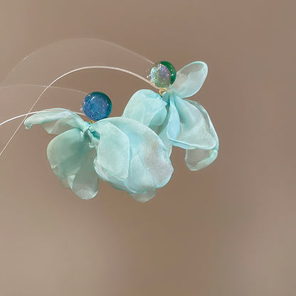 花朵流蘇耳環－細節特寫20｜https://igowo.tw/