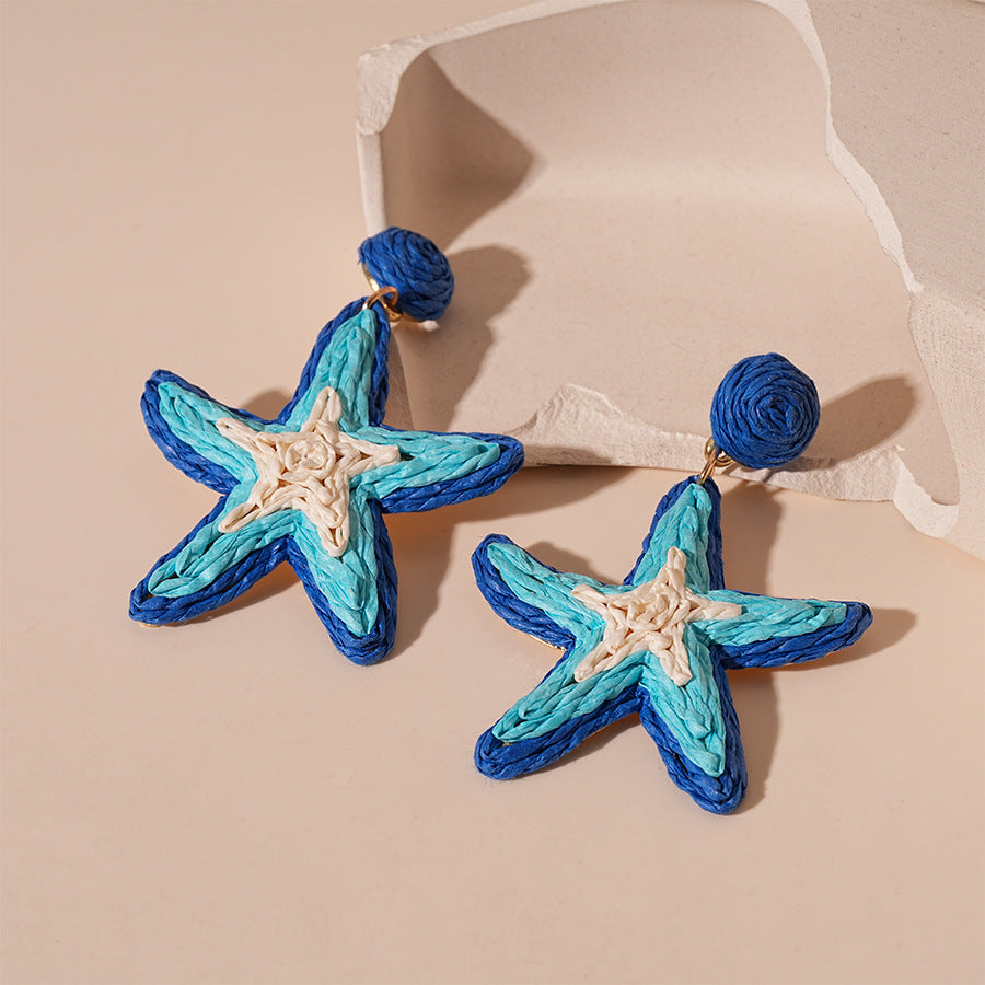 黃色銀針花朵耳環－細節特寫11｜https://igowo.tw/