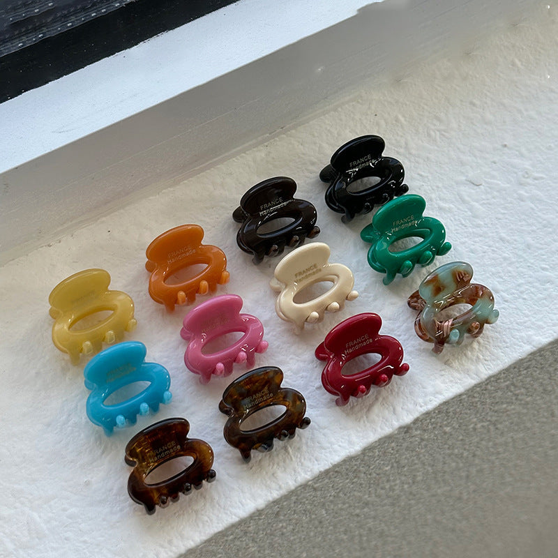 醋酸板材橢圓鯊魚夾－商品主圖｜https://igowo.tw/