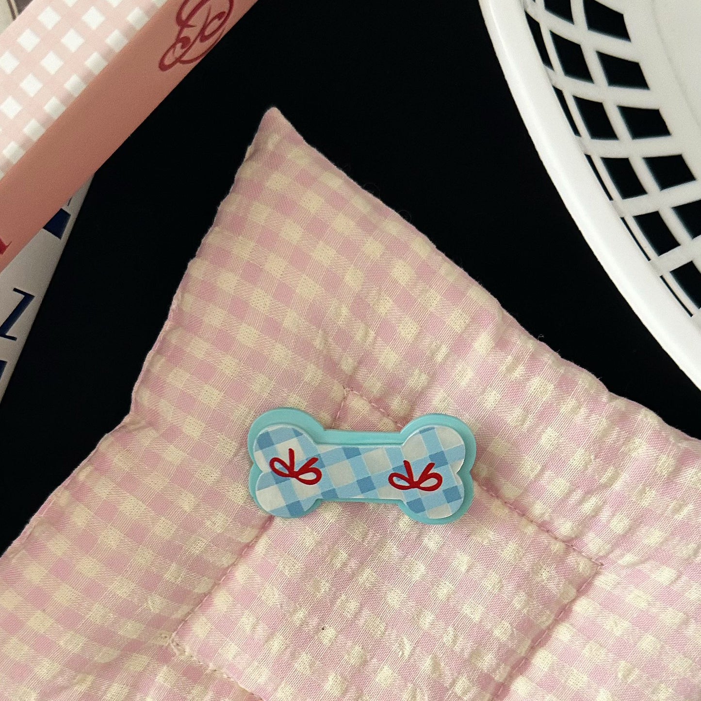 壓克力小狗髮夾