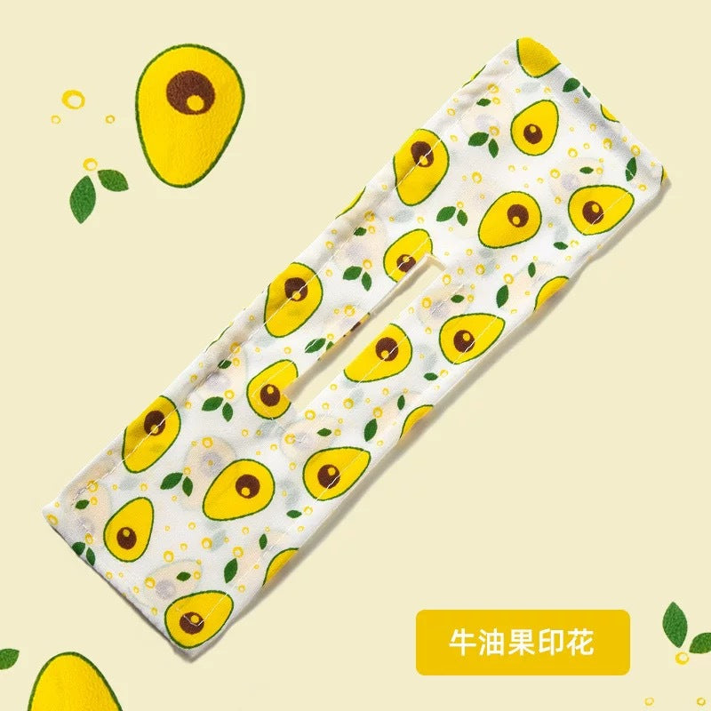 布面蝴蝶結水果髮夾－女孩款細節9｜https://igowo.tw/