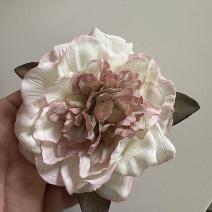 紅色花朵髮夾