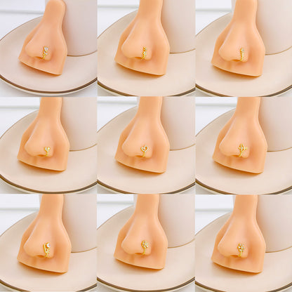 愛心花朵鑲鑽簡約飾品－商品主圖｜https://igowo.tw/