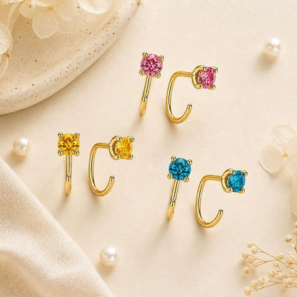 誕生石耳釘