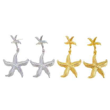 海星貝殼耳墜－細節特寫3｜https://igowo.tw/