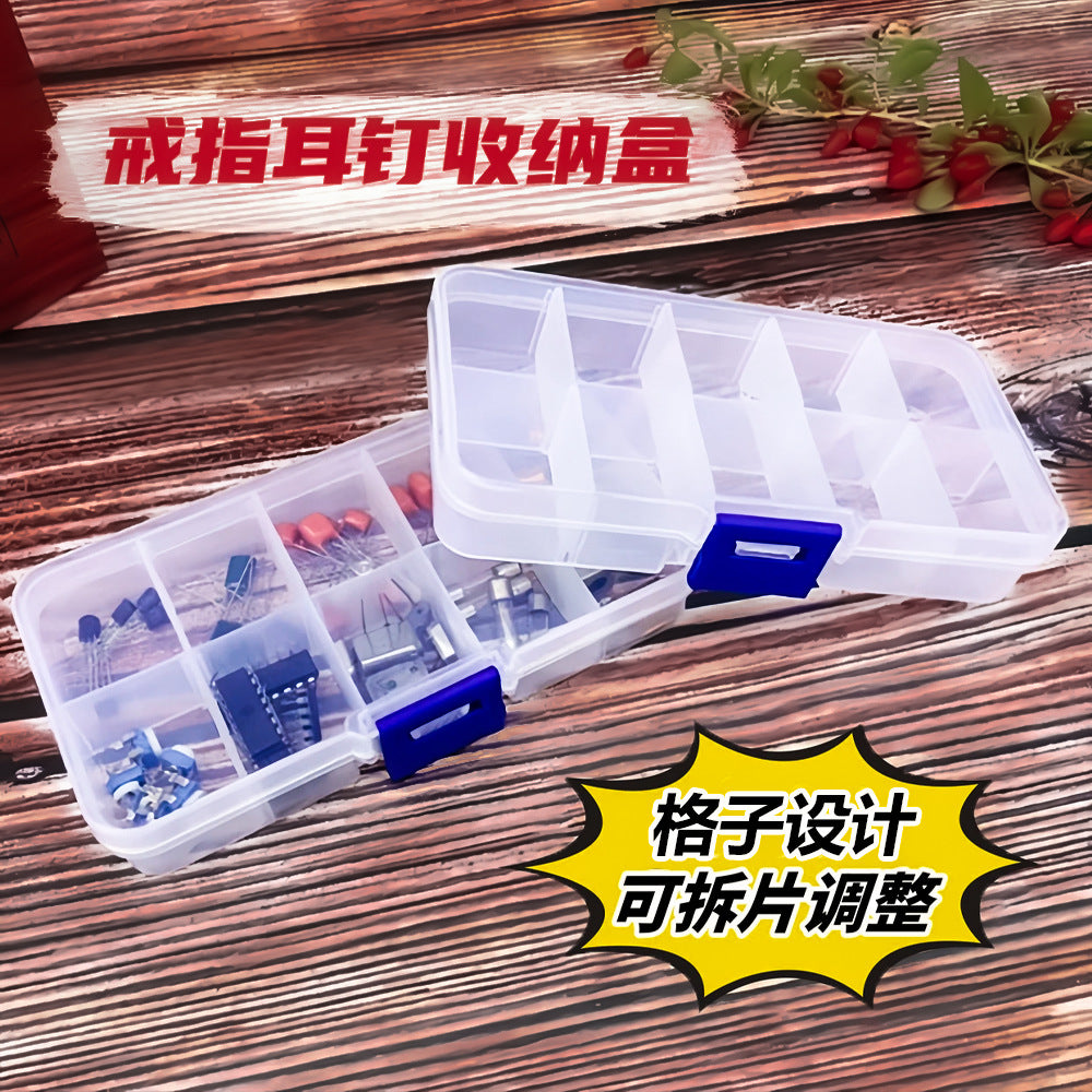 透明簡約耳釘－細節特寫2｜https://igowo.tw/