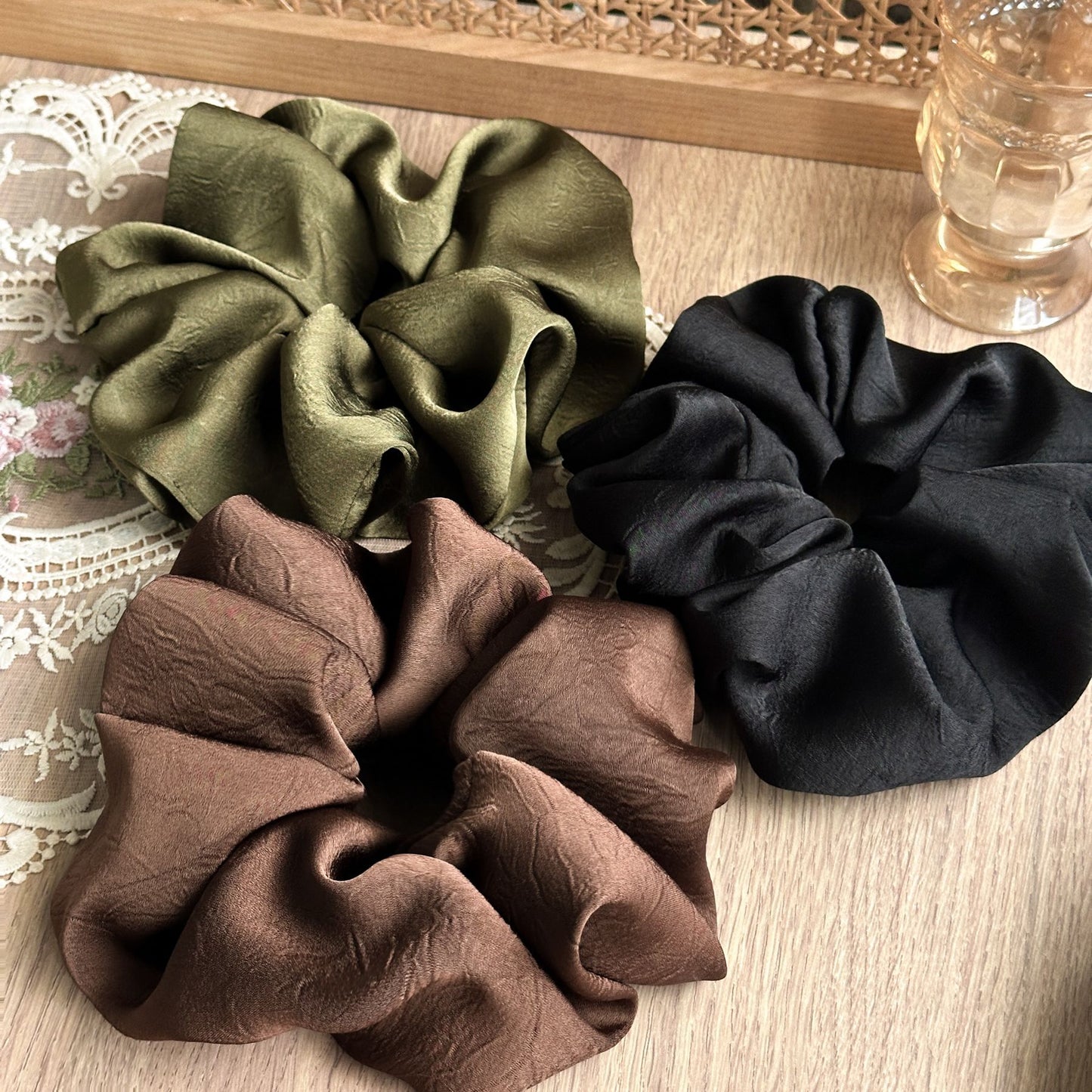 大腸圈簡約髮圈－商品主圖｜https://igowo.tw/