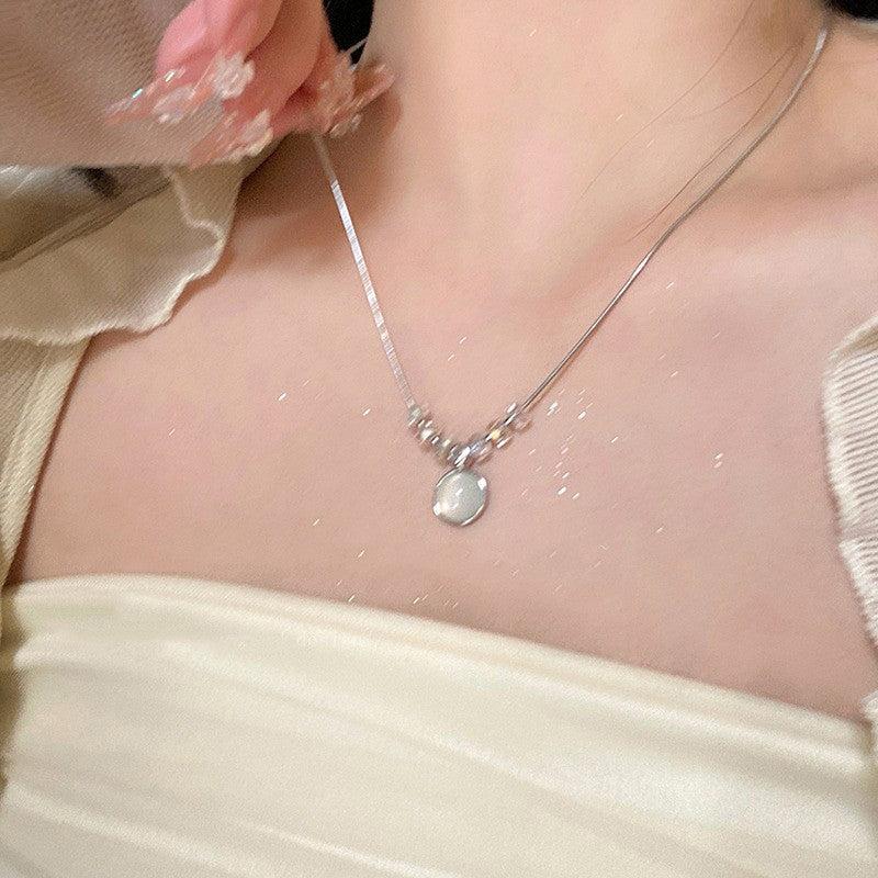 鈦鋼雙層項鍊－細節特寫20｜https://igowo.tw/
