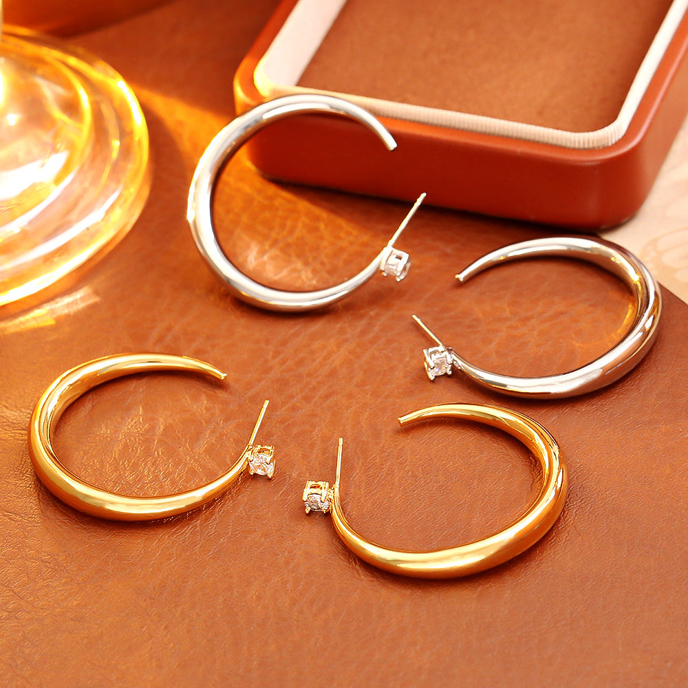 圓圈誇張耳環－商品主圖｜https://igowo.tw/