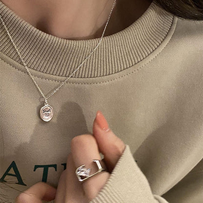 S925愛心項鍊－細節特寫57｜https://igowo.tw/