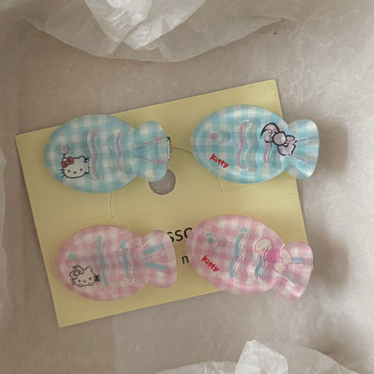 貓咪魚尾髮夾－商品主圖｜https://igowo.tw/
