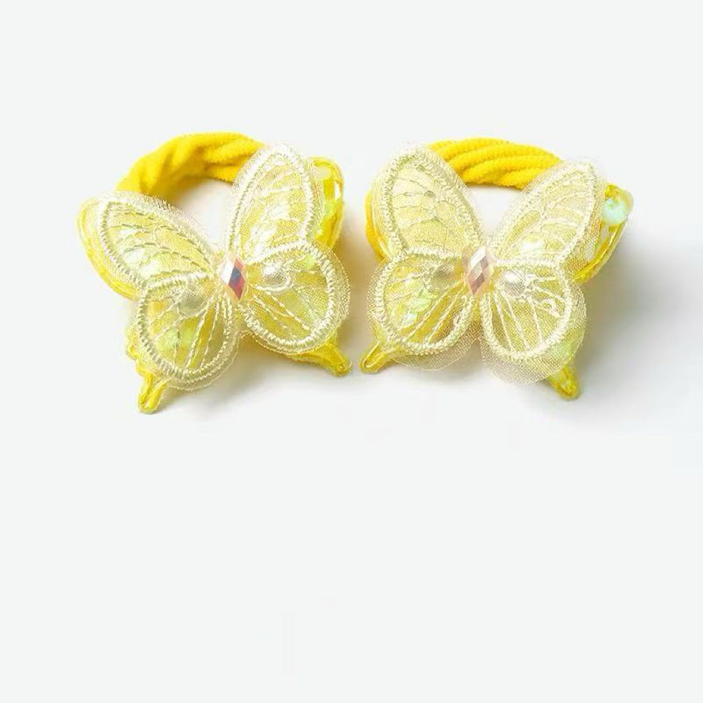 蝴蝶簡約髮圈