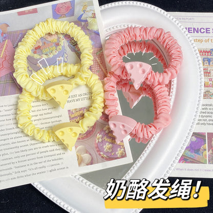 卡通簡約髮圈－商品主圖｜https://igowo.tw/