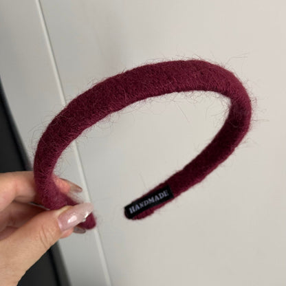 針織布面纏繞髮箍