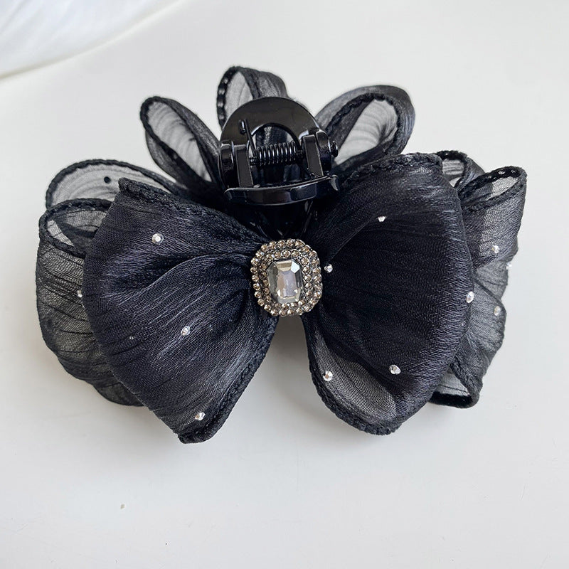 網紗簡約鯊魚夾
