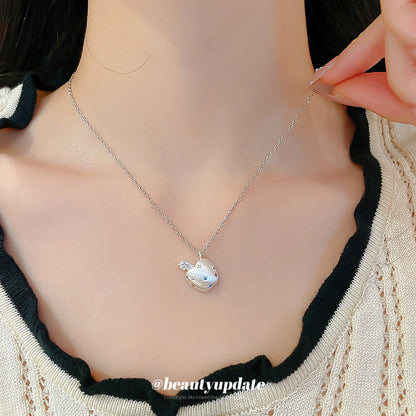 彩色鋯石墜飾項鍊－商品主圖｜https://igowo.tw/