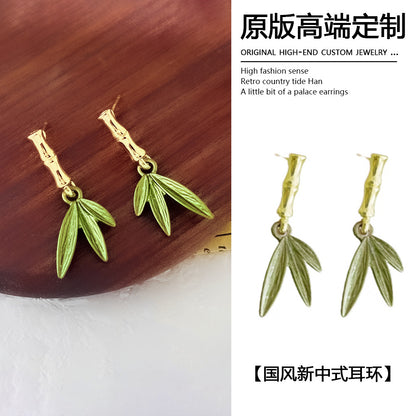 銀針復古耳環－細節特寫25｜https://igowo.tw/