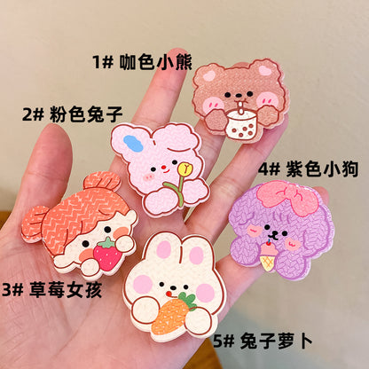 壓克力卡通髮夾－細節特寫4｜https://igowo.tw/