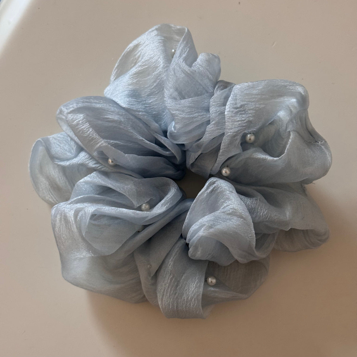 珍珠大腸圈簡約髮圈