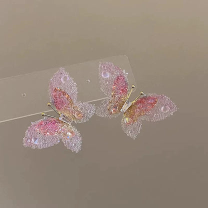 森系小清新花朵耳環