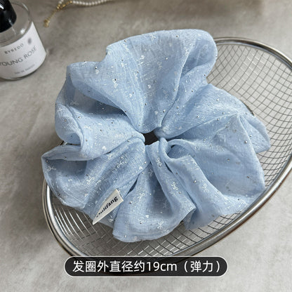 大腸圈鑲鑽髮圈