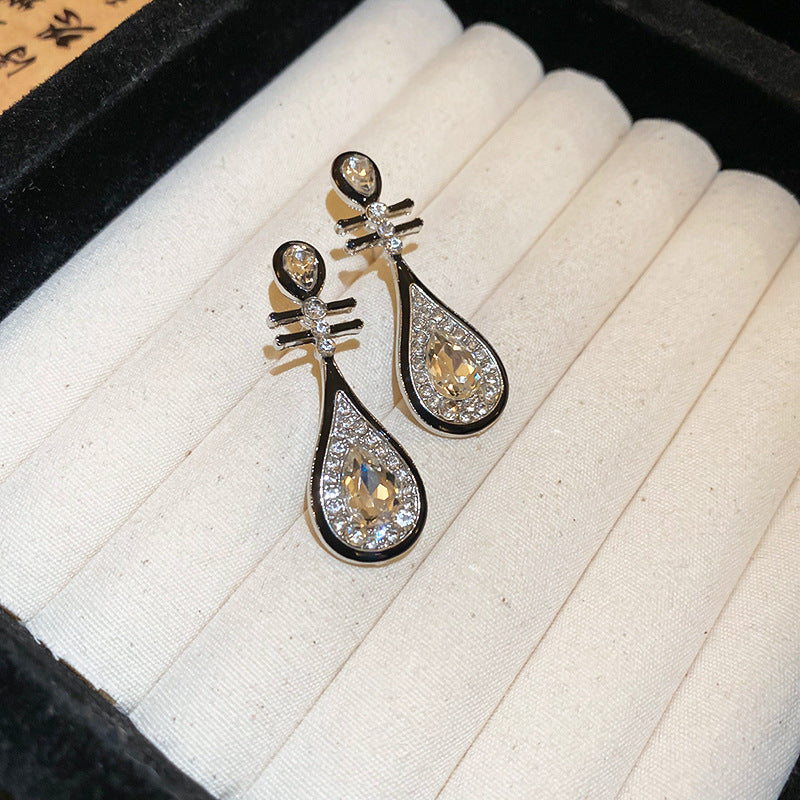 竹節流蘇復古耳環－細節特寫16｜https://igowo.tw/
