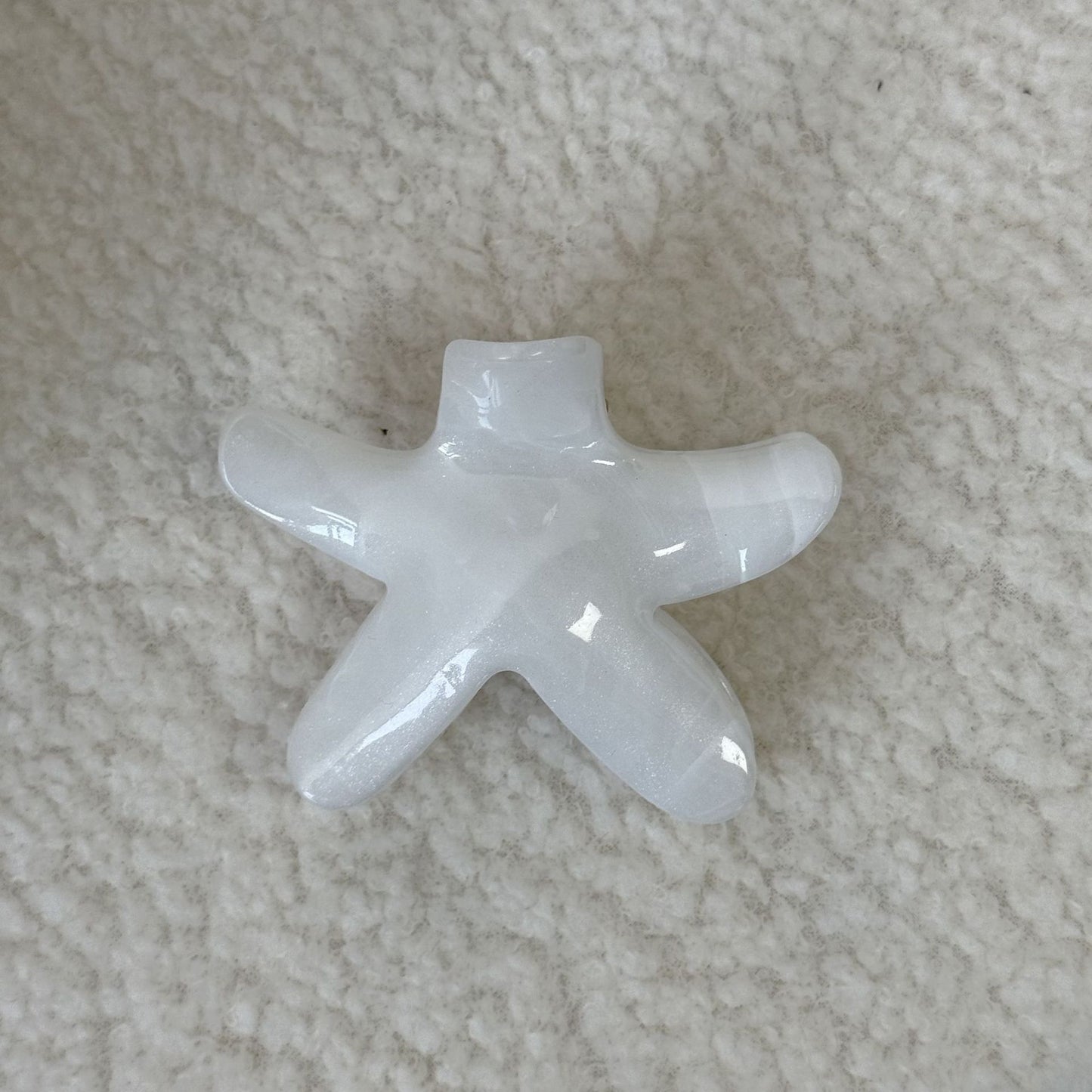 暈染簡約鯊魚夾