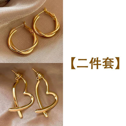 金屬復古耳釘－細節特寫21｜https://igowo.tw/
