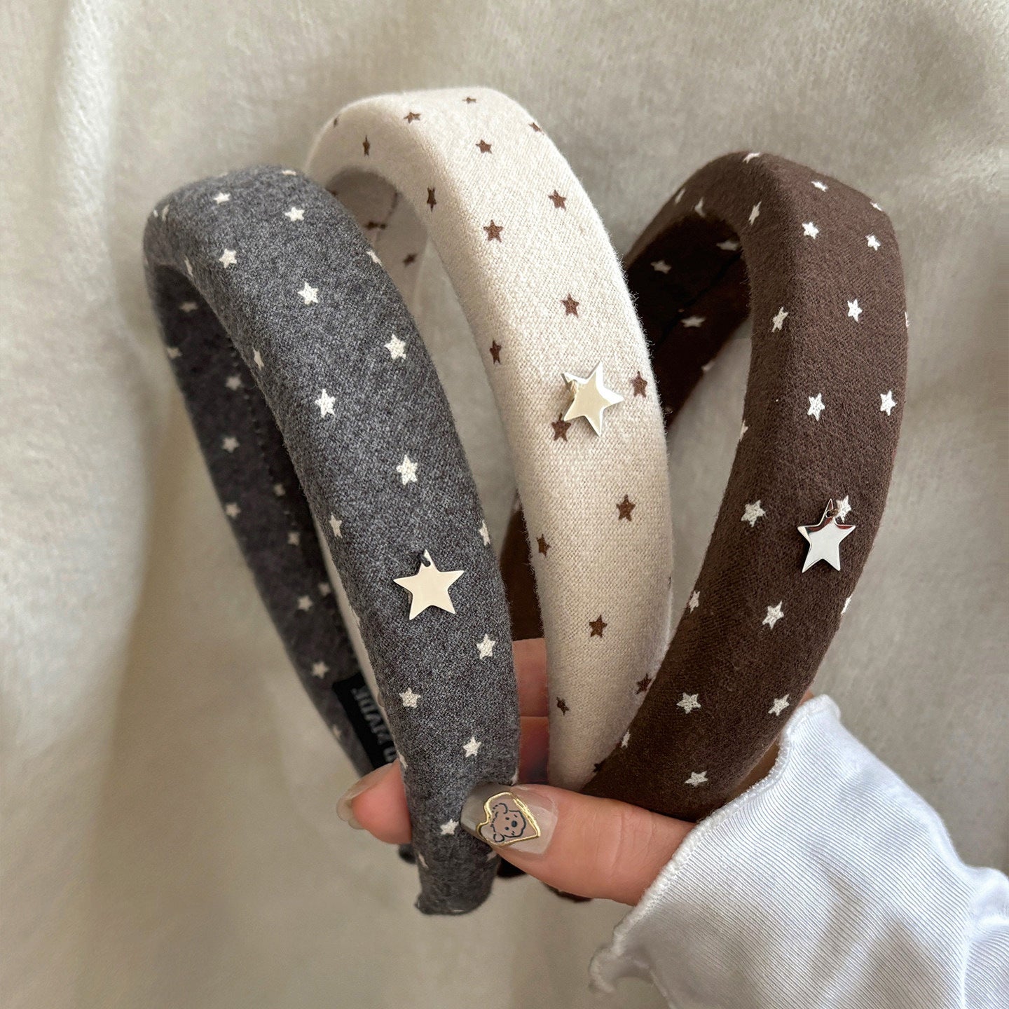 星星簡約髮箍－商品主圖｜https://igowo.tw/