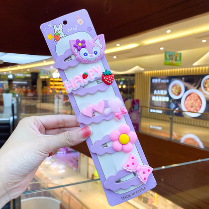 卡通髮夾套組