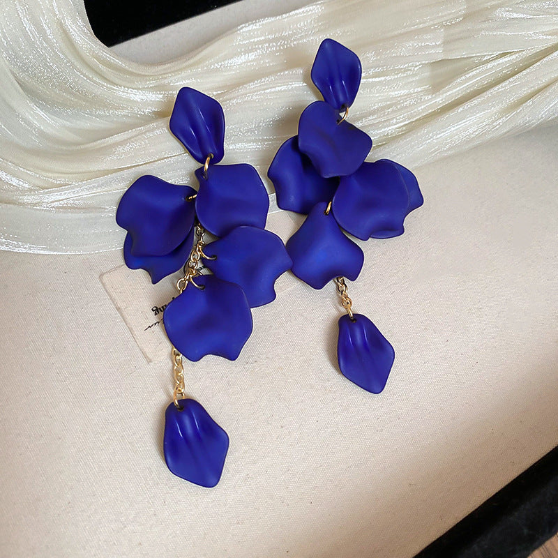 花朵流蘇耳環－細節特寫61｜https://igowo.tw/