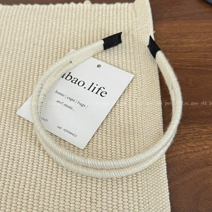 纏繞簡約髮箍