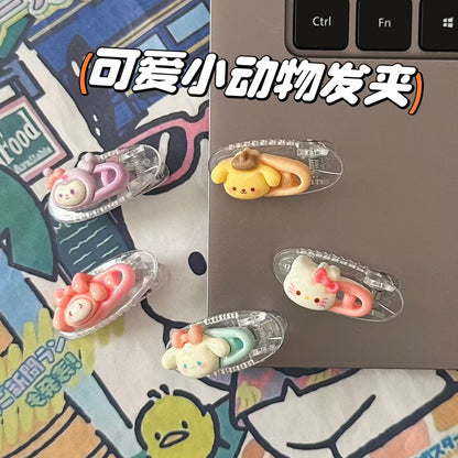 橢圓簡約髮夾－商品主圖｜https://igowo.tw/