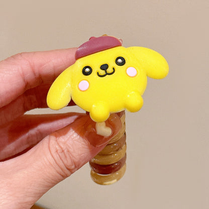 繽紛簡約髮圈－細節特寫6｜https://igowo.tw/