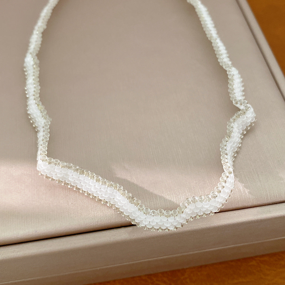 串珠玻璃項鍊套組