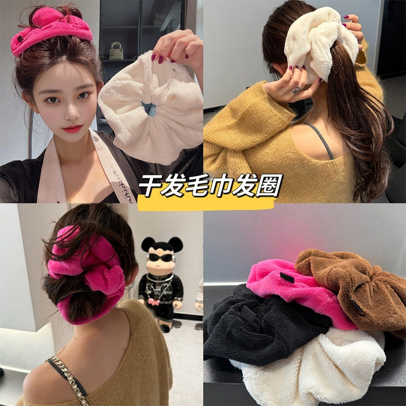 絨面大腸圈髮圈－商品主圖｜https://igowo.tw/