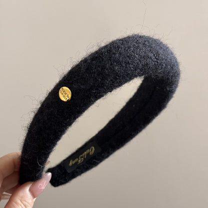 絨面橢圓髮箍
