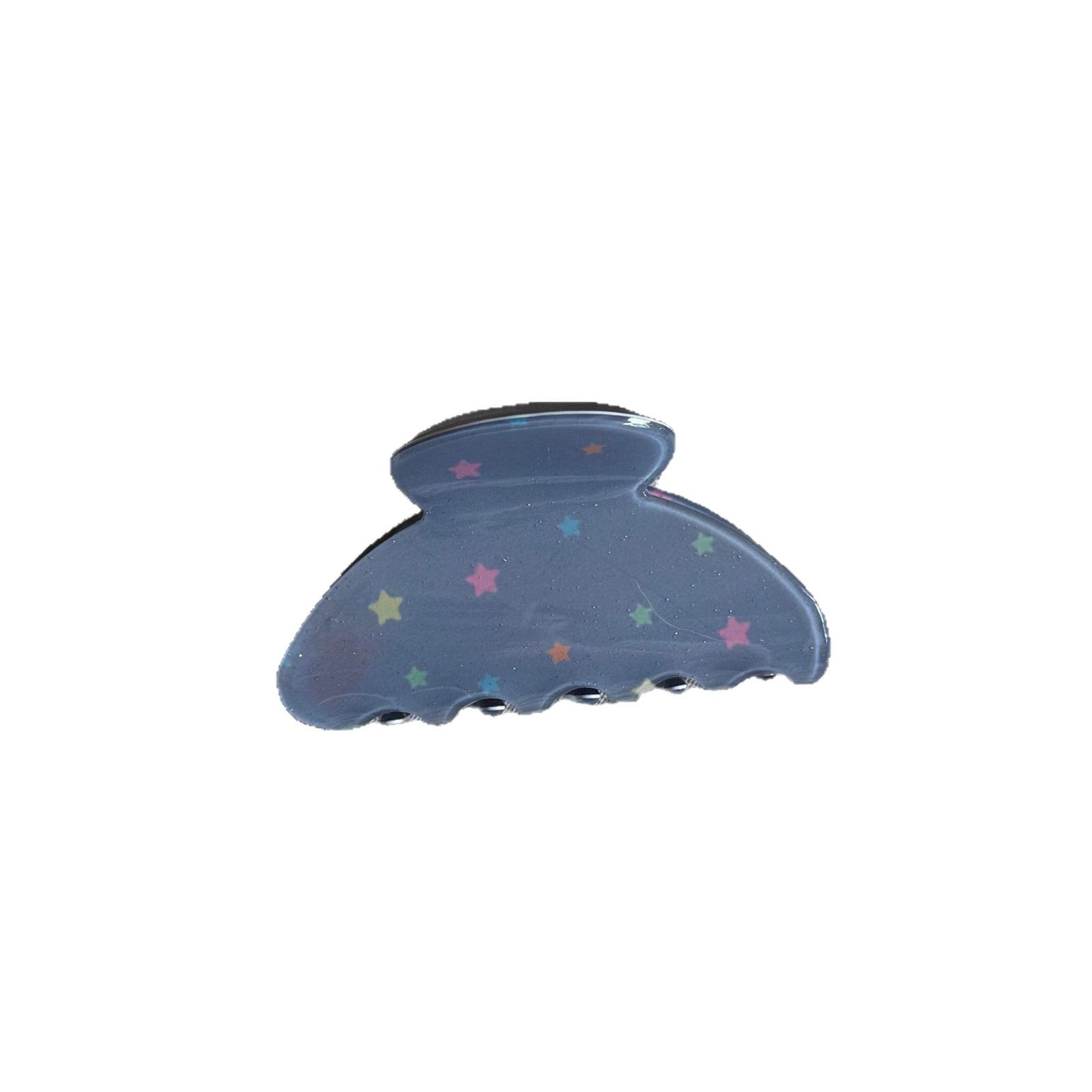 藍色星星鯊魚夾－衣架款細節｜https://igowo.tw/