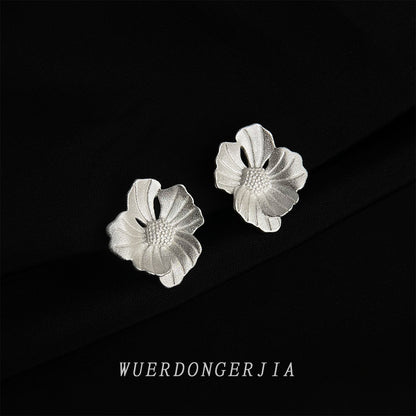 金色鋯石微鑲耳夾