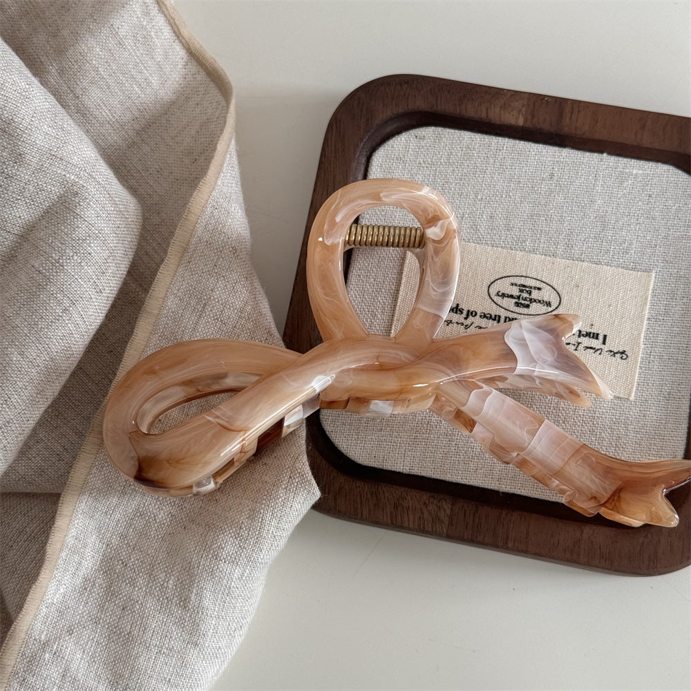 蝴蝶簡約鯊魚夾