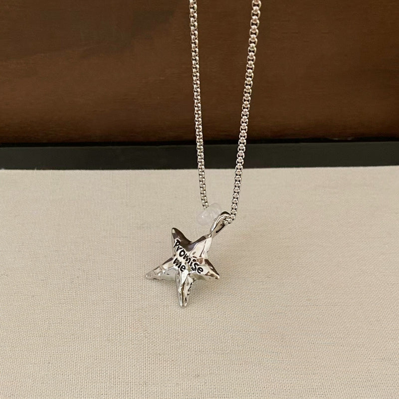 星星簡約項鍊