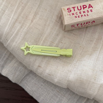 星星鏤空髮夾