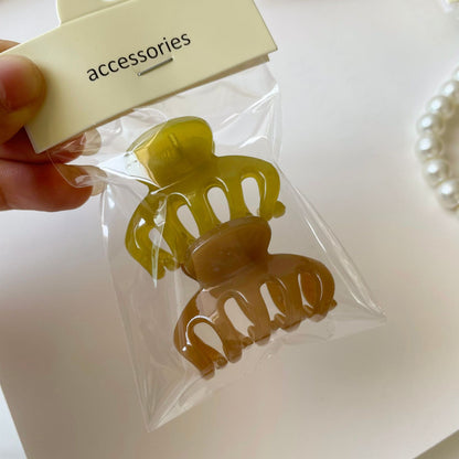 幾何小巧鯊魚夾兩件組
