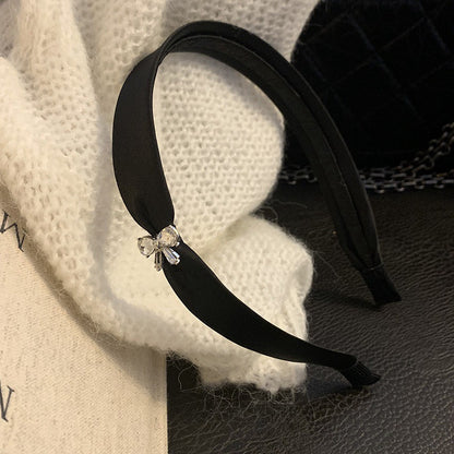 鋯石蝴蝶結簡約髮箍