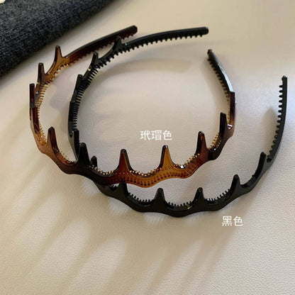波浪簡約髮箍－第二視角實拍｜https://igowo.tw/