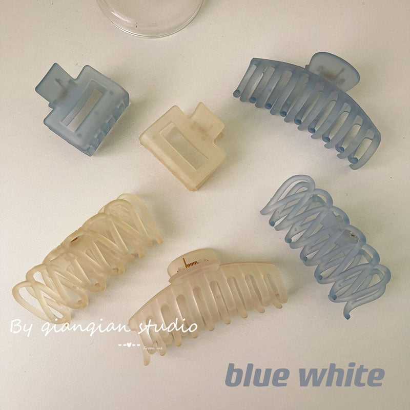 彩色磨砂鯊魚夾－商品主圖｜https://igowo.tw/