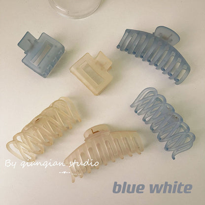 彩色磨砂鯊魚夾－商品主圖｜https://igowo.tw/