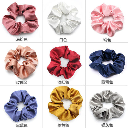 緞帶彈力繩髮圈－商品主圖｜https://igowo.tw/