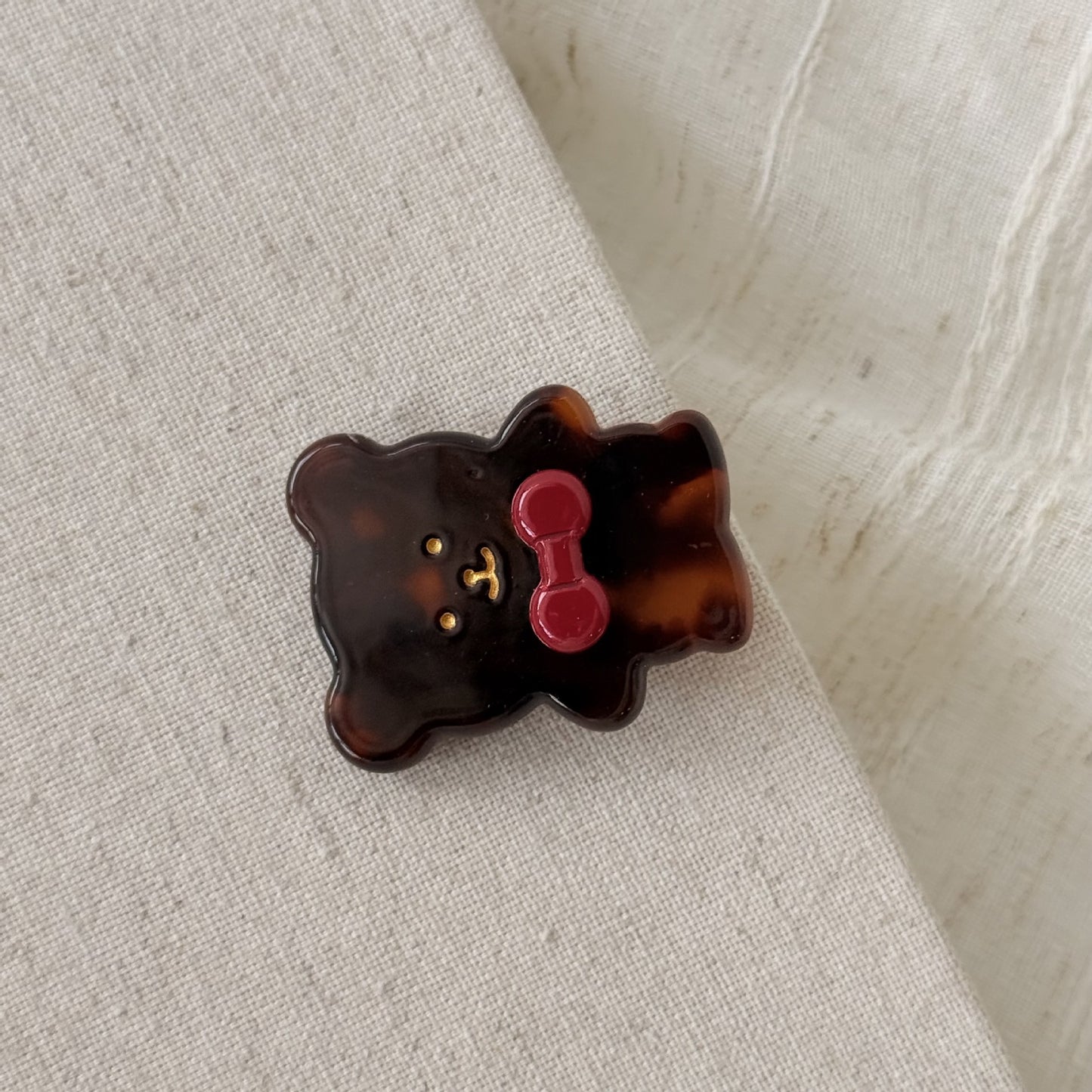 醋酸板材蝴蝶結髮夾